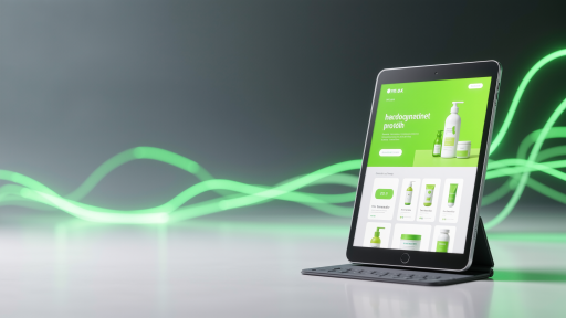 医疗健康机构官方网站界面截图，绿色主题设计，包含科室介绍和预约挂号功能模块